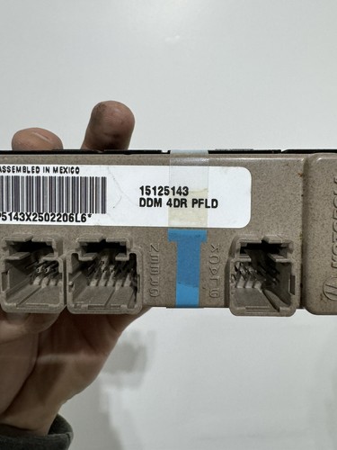 15125143 03-06 Silverado Tahoe Yukon Escalade Master Driver Windows Switch OEM - Picture 6 of 6