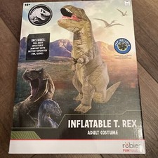Jurassic World T-Rex Inflatable Halloween Costume for Adults, One Size Fits Most