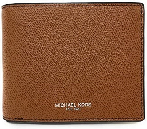 michael kors tan leather wallet