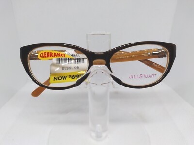 Jill Stuart Glasses (Frames Only) - JS309 5014 Brown (50-14-130)