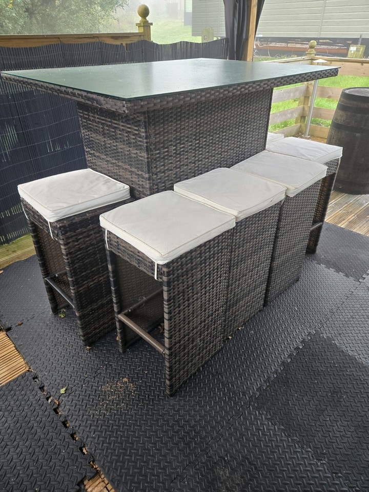 rattan garden furniture used eBay