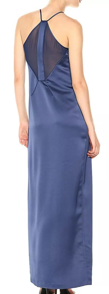 Halston heritage satin dress 2025