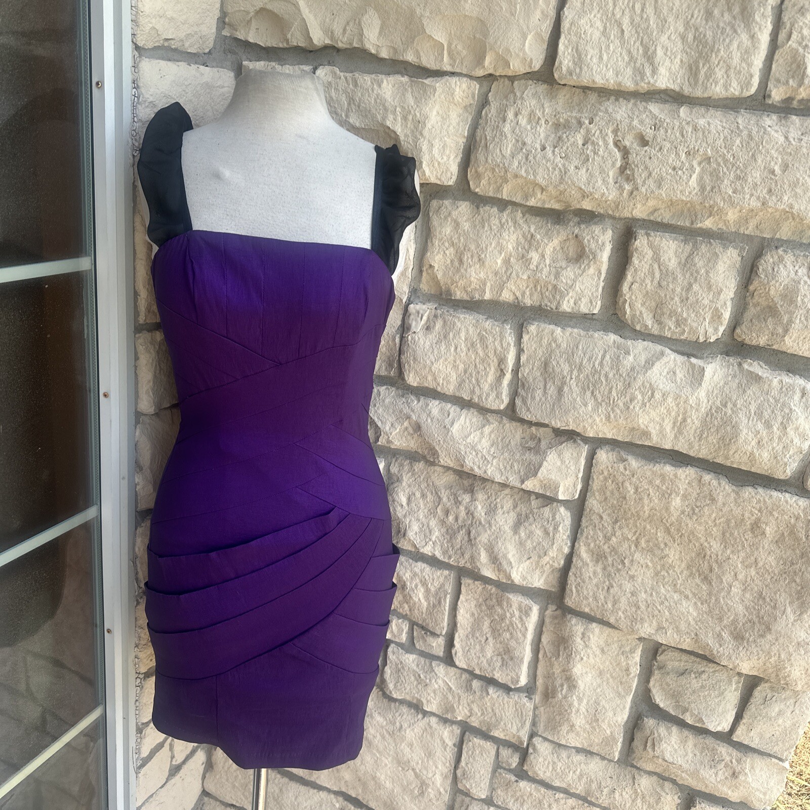 Vintage Jessica McClintock Size 4 Dress Formal Prom Cocktail
