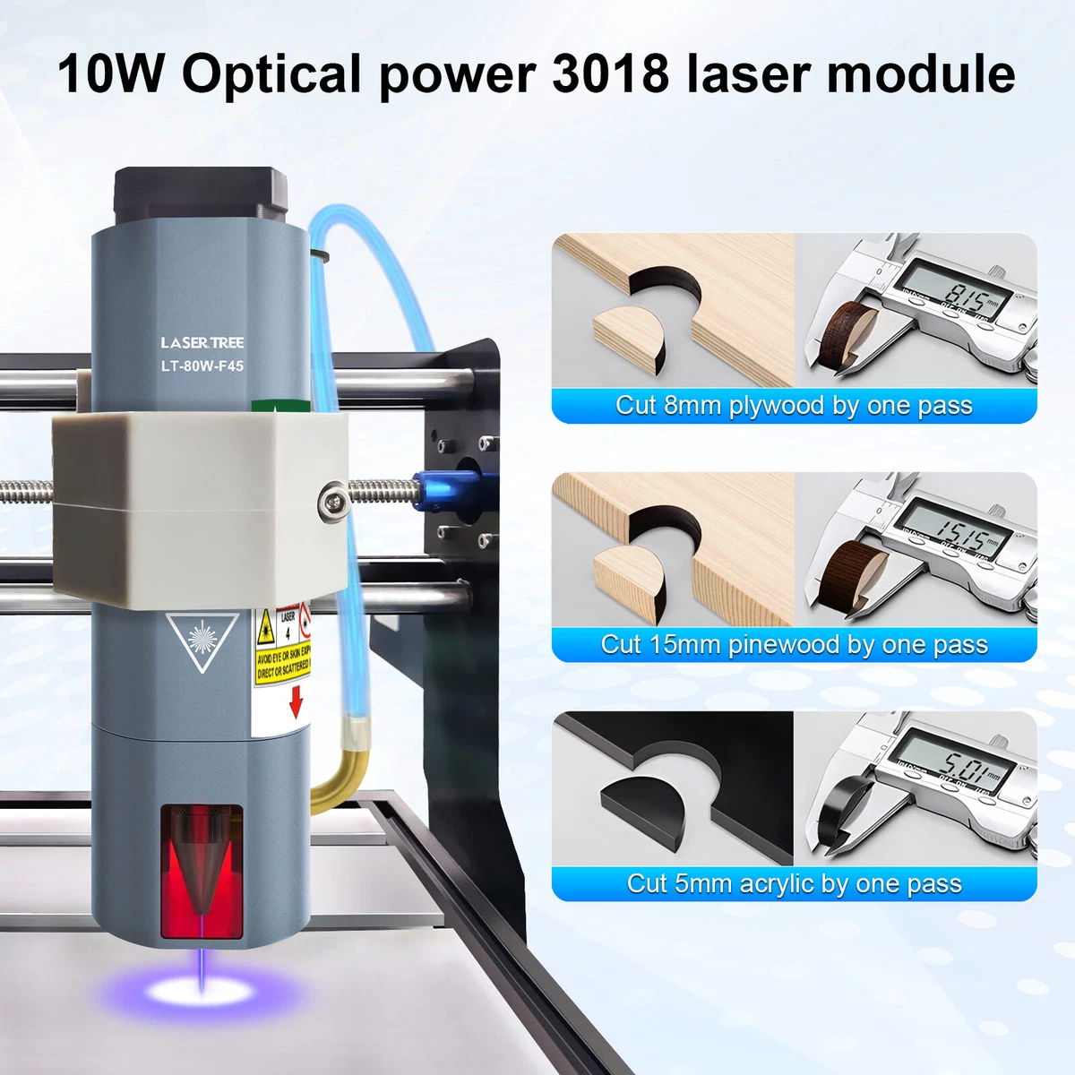 Upgraded Laser Module for CNC 3018 Machine Metal Wood Acrylic