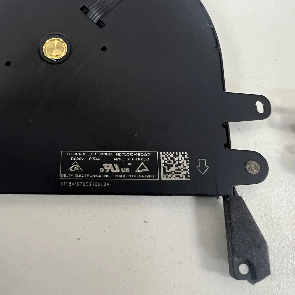 MACBOOK PRO 15 A1707 A1990 FAN LEFT RIGHT 923-01459 923-01471 - Image 3 of 4