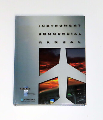 Jeppesen Sanderson Instrument / Commercial Manual   New, Never Used   FREE Ship