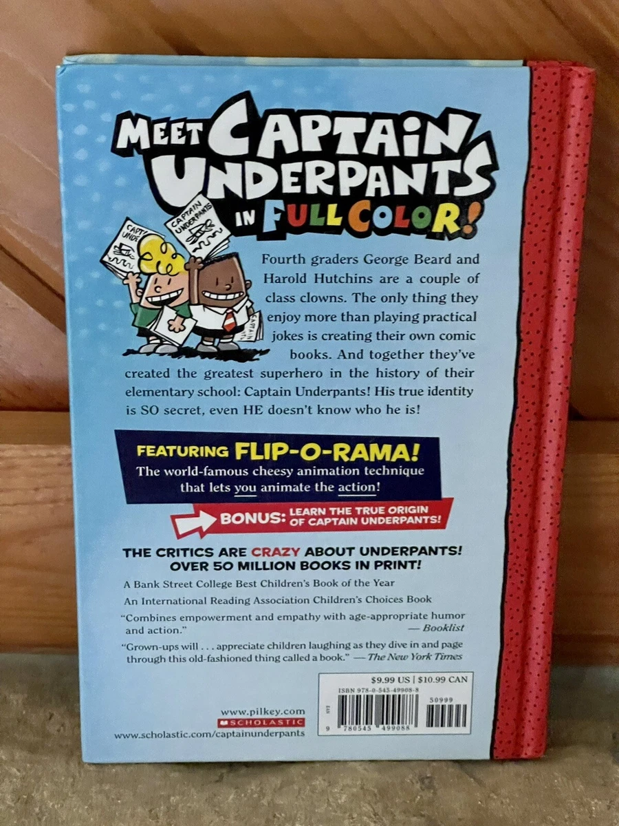 The Adventures of Captain Underpants Color Edition eBay