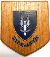 22 SAS Plaque or Shield Special Air Service Beautifully Hand Crafted
