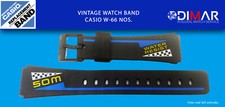 Original Replacement Watch Band Casio W-66-1AVU NOS