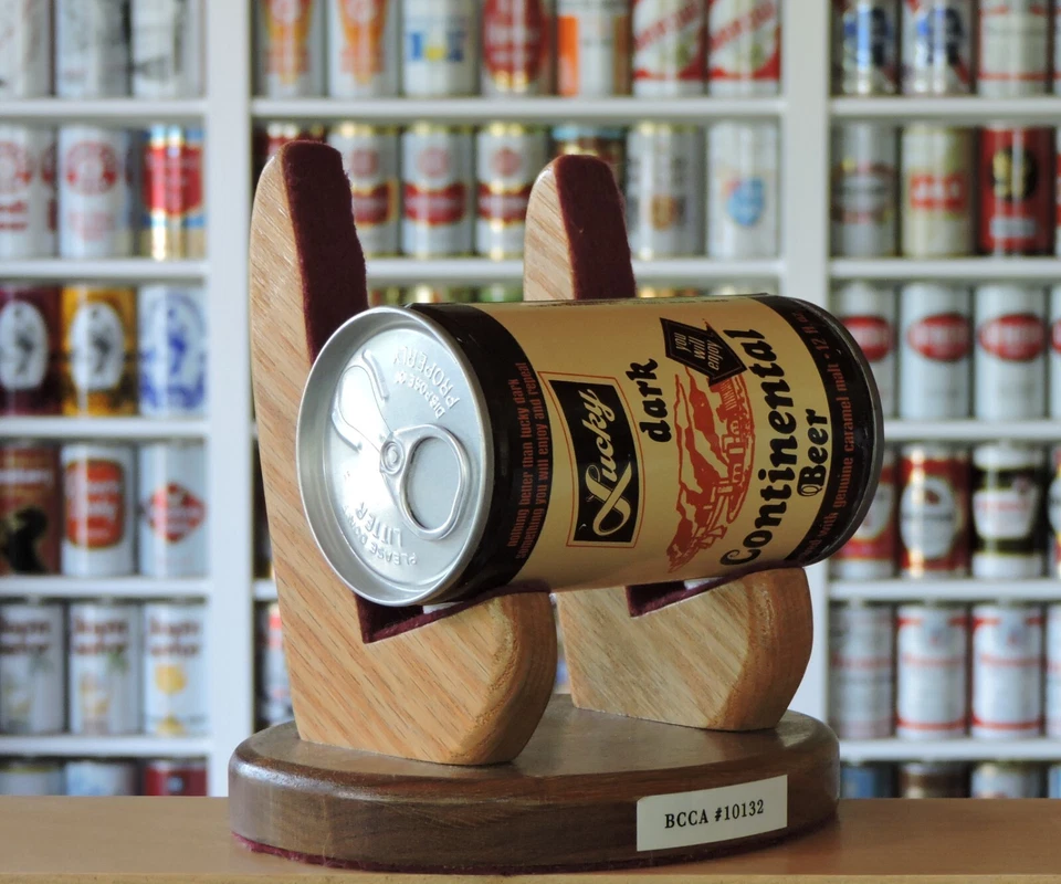 LUCKY DARK CONTINENTAL BEER, GENERAL BRG. SAN FRANCISCO, CA. 3 city CAN # 2-90-6 - Image 2 of 4