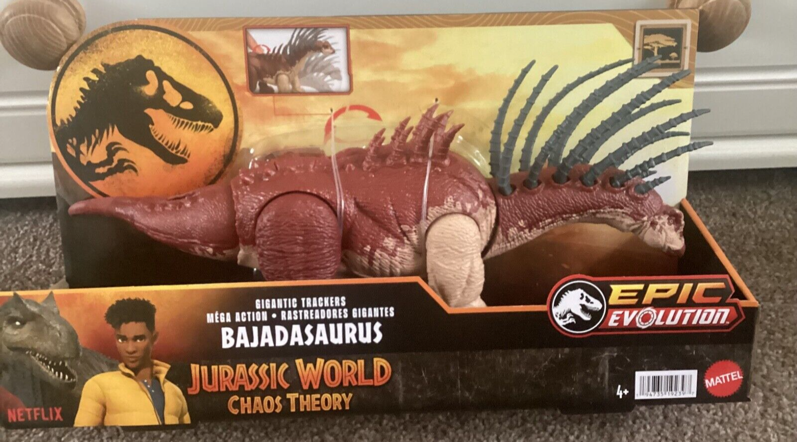 Jurassic World Chaos Theory Gigantic Trackers Bajadasaurus Epic Evolution new