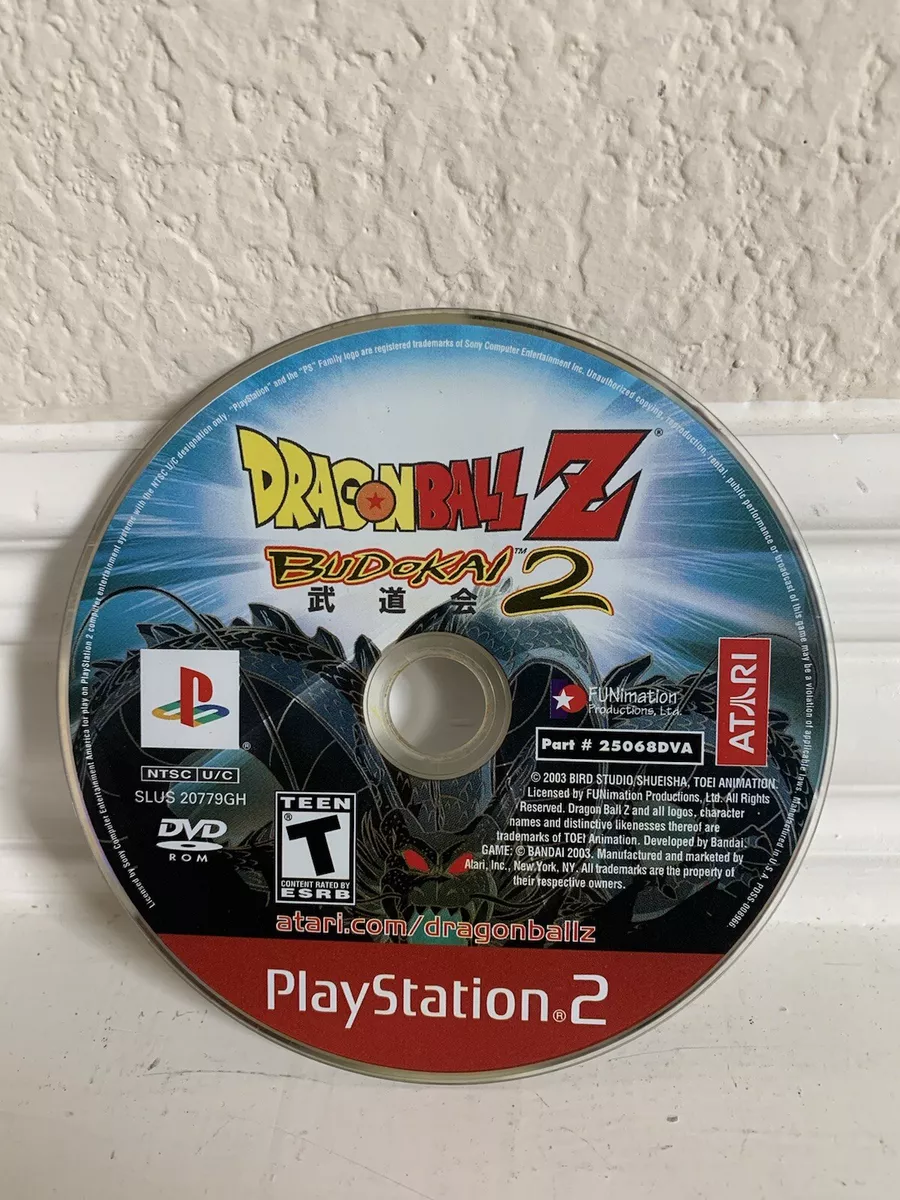 Dragon Ball Z Budokai 2 PS2 Game Playstation 2 For Sale