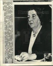 1953 Press Photo Golda Myerson, Minister of Labor, Israel - piw13908