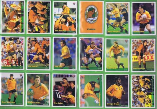#GG. 1995  SET  110 AUST. RUGBY UNION FUTERA CARDS PLUS 15-CARD WORLD CUP CARDS - Photo 1 sur 12