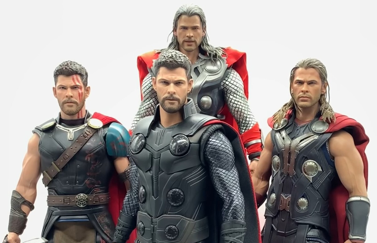 FREE SHIPPING: Hot Toys MMS224 Thor: The Dark World Chris