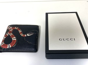 mens gucci wallet black leather