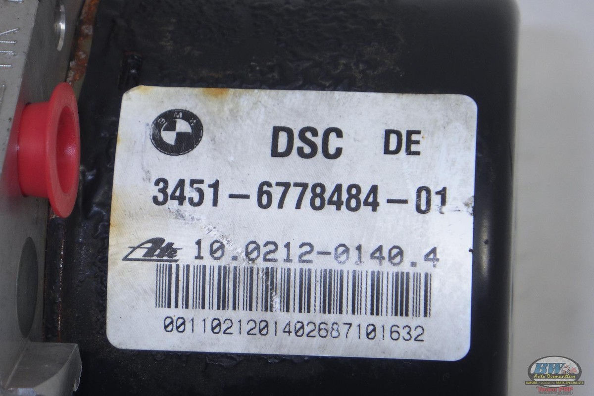 34516778484; BMW 335i E90 OEM Anti-Lock Brake Assembly; RWD 34516778484; BMW 335i E90 OEM Anti-Lock Brake Assembly; RWD