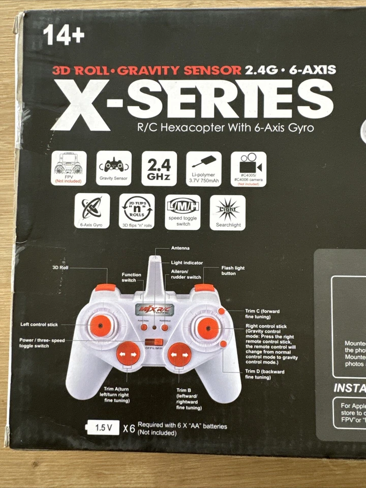 Drone Hexacopter MJX Modèle Numéro X800 - 2.4GHz - Photo 2/4