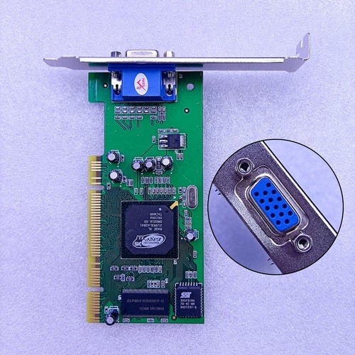 NEW ATI Rage XL 8MB PCI VGA 3D Video Graphics Card Desktop Computer Accessories - Picture 14 of 15