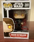 Funko Pop Anakin Skywalker #281 Sith Eyes Exclusive Star Wars ROTS