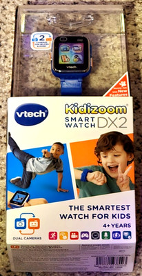 Vtech Kidizoom Watch DX2 Blue Smartwatch New