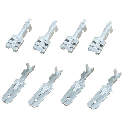 AMP Faston 1,0² - 2,5² Kontakt 6,35 mm Crimp Flachstecker Buchse für KfZ Stecker