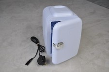 CROWNFUL Small 4 L Mini Fridge 6 Can Portable Cooler & Warmer for Skin Care Food