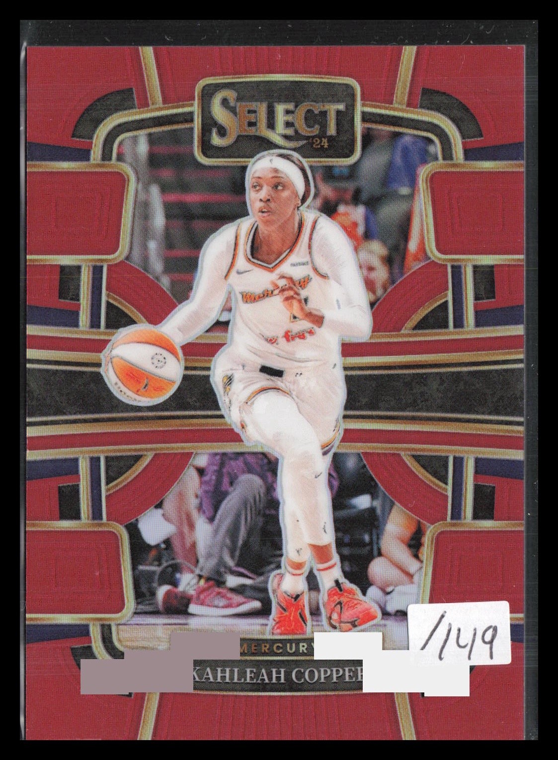 2024 Panini Select WNBA #21 Kahleah Copper Prizms Red #/149