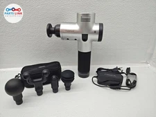 Hyperice Hypervolt Silver Bluetooth Percussion Massage Gun Device Set
