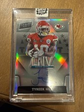 2023 Panini Donruss - Super Bowl Signatures Prizm Tyreek Hill #SBLIV-TH (AU)