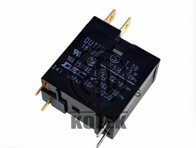 DU1PU 18VDC DEC Power Relay 16A 250VAC 4 Pins x 10PCS NEW~