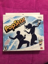 PopStar Guitar Nintendo Wii,2008 Controllers Only No Game