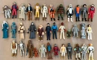 Star Wars LOT of 36 Vintage 1977 1980s Action Figures replica Weapons & Acc.