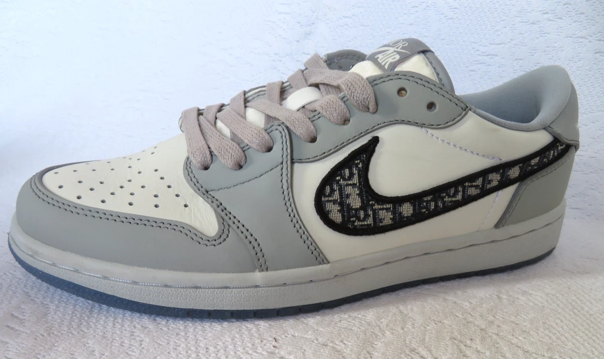 Las mejores ofertas en Dior x Air Jordan 1 Low Gray | eBay