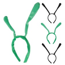 4pcs Children  s Bee Cosplay Headband Halloween Parties Headpieces Black Green