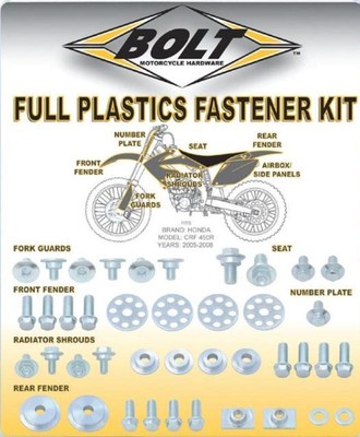 Bolt MC Hardware YAM-1800004 Full Plastic Fastener Kit