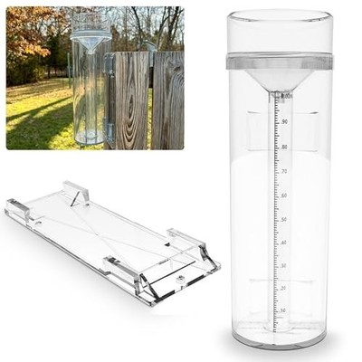 1-Pack Outdoor Rain Gauge Snow Professional Stratus Long Tan Professional
