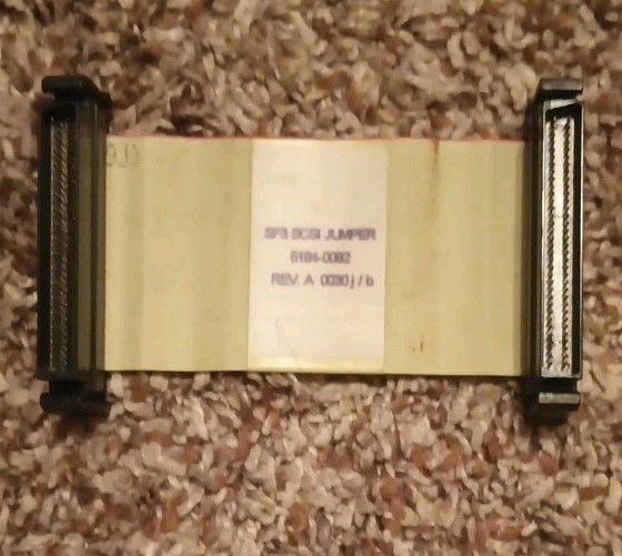 HP 5194-0082 SF3 SCSI Jumper Cable Rev. A 0030j/b