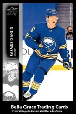2021-22 Upper Deck Rasmus Dahlin #21 Buffalo Sabres NHL Hockey 