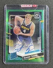 2023-24 Panini Donruss Optic Rated Rookie Auto 1/5 Green Prizm Hunter Tyson #292
