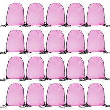 CODOBON 20 Pcs Drawstring Backpack Bulk Draw String Bags Cinch Polyester Bag ...