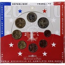 [#1278696] France, Coffret 1c. à 2€, BU, 2010, MDP, MS