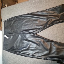 Old Navy Extra High-Rise Skinny Faux-Leather Pants Size 14 Z1