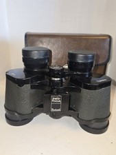 Vintage Bushnell Sportview 7x35 Binoculars w/ Case Wide Angle Coated Optics