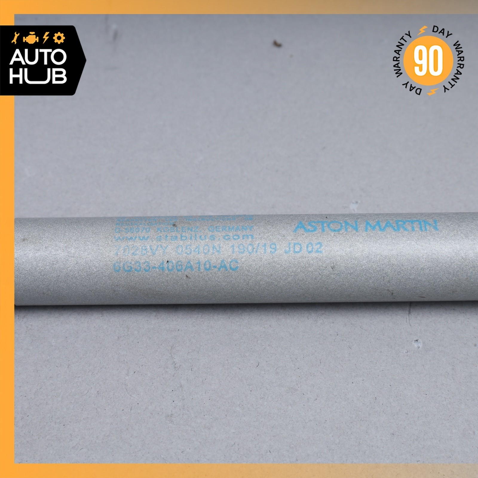Aston Martin DB9 Convertible Trunk Lid Shock Lift Support Strut OEM 34k