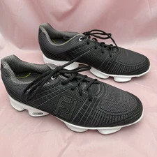 FootJoy HyperFlex 2.0 FTF Spiked Golf Shoes Men’s Sz 11.5 M Black 51035
