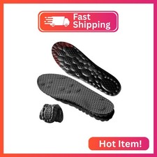 4D Cloud-Soft Comfort Soles for Men - Memory Foam Steppers Insoles with Fresh-Te