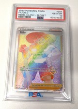 rainbow milo pokemon card price Milo (Secret) 201/192 Swsh02: Rebel Clash Holo for sale online