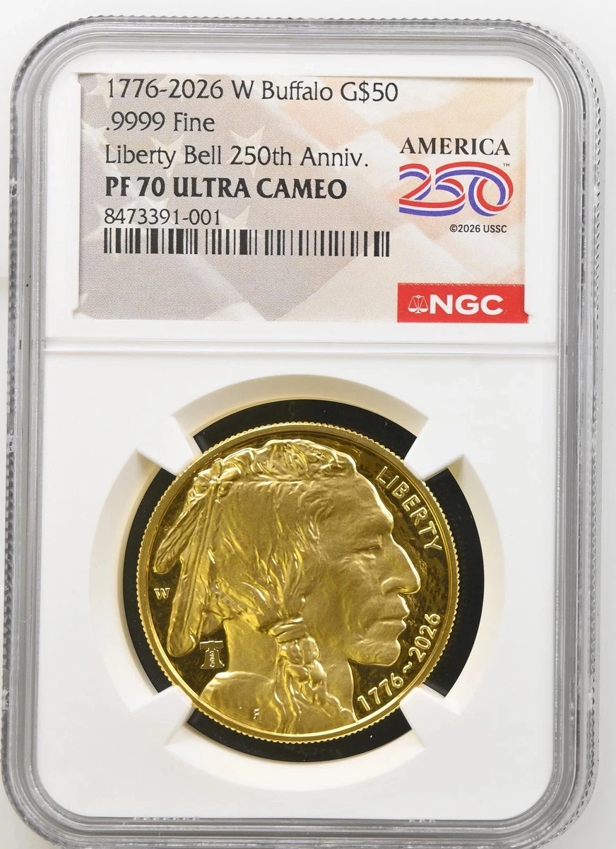 NGC 认证美国水牛金币| eBay