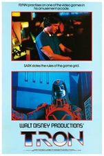 Tron 1982 - v4 - Classic Movie Poster